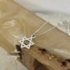Mini Star of David Pendant Necklace — view 4