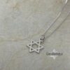Mini Star of David Pendant Necklace — view 8