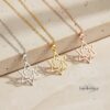 Large Star of David Necklace — view 7