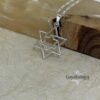 Large Star of David Necklace — view 9