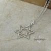Large Star of David Necklace — view 11