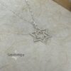 Large Star of David Necklace — view 12