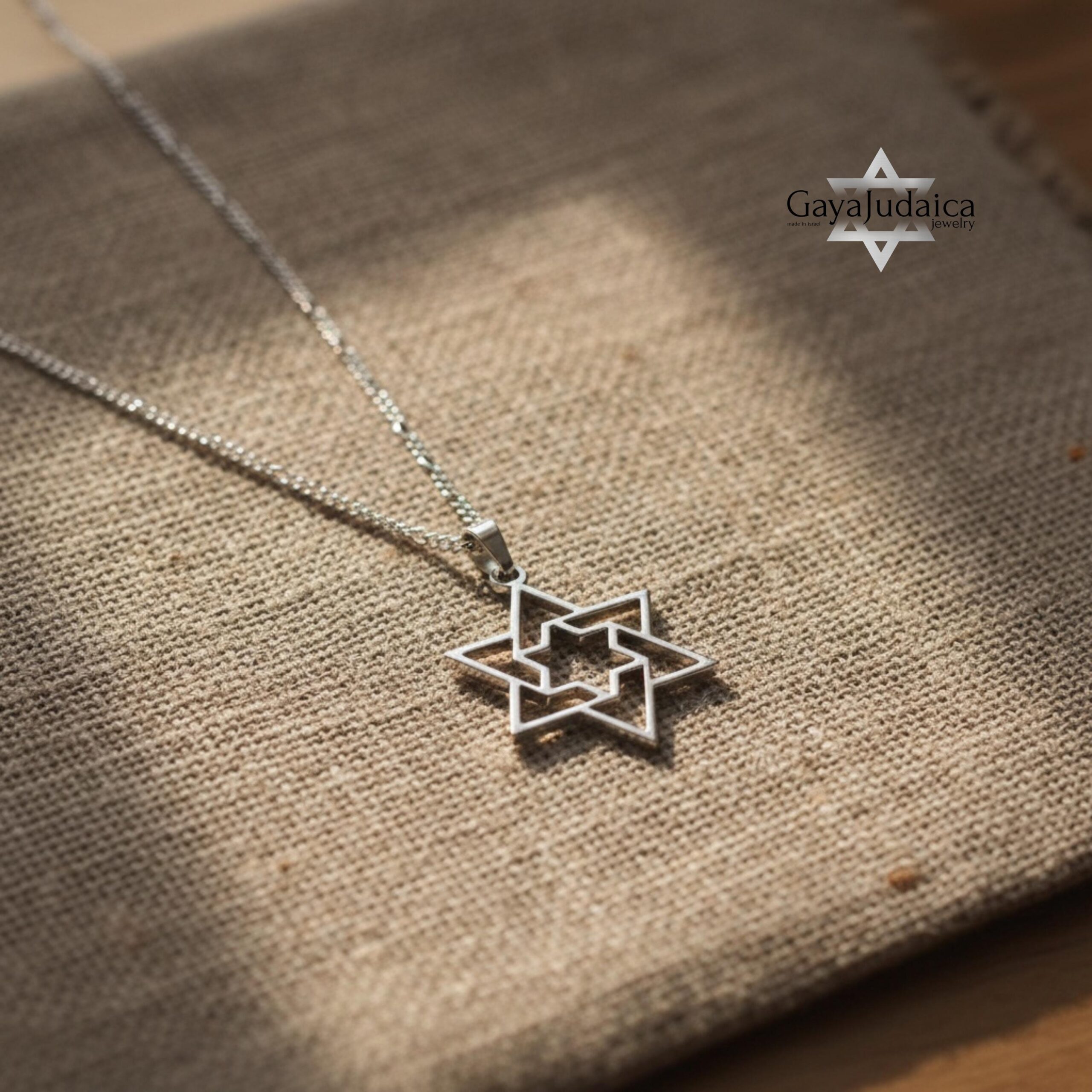 Large Star of David Necklace — Statement Magen David Pendant Large Star of David Necklace — Statement Magen David Pendant