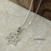 Dainty Star of David Necklace — view 5