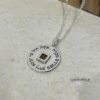 Nano Bible Eshet Chayil Necklace — view 5