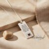 Engraved Psalm 23:4 Nano Bible Necklace — view 12