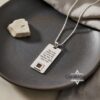 Engraved Psalm 23:4 Nano Bible Necklace — view 14