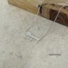 Personalized Hebrew Name Flower Necklace — view 7
