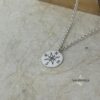 Engraved Compass Necklace — view 14