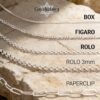 Custom Hebrew Two-Name Necklace with Dove — view 19