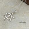 Cross with Star of David Necklace — view 9
