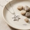 Cross with Star of David Necklace — view 14