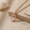 Hamsa Necklace with Zirconia — view 6