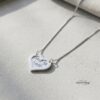 Sterling Silver Heart Hidden-Message Necklace — view 11