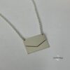 Personalized Envelope Hidden-Message Necklace — view 6