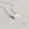 Personalized Envelope Hidden-Message Necklace — view 10