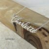 Personalized Hebrew Name Necklace — view 5