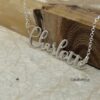 Personalized Hebrew Name Necklace — view 6
