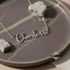 Personalized Hebrew Name Necklace — view 12