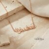 Personalized Hebrew Name Necklace — view 18