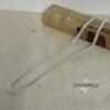 925 Sterling Silver Cuban Link Chain Mens — additional angle, handmade in Israel