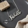Custom Nameplate Necklace — view 4