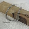 Blackened Silver Hamsa Bracelet Mens — additional view, handmade in Israel