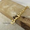 Custom Hebrew Name Necklace Sterling Silver — three finishes side by side, handmade in Israel