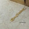 Custom Hebrew Name Necklace Sterling Silver — additional angle, handmade in Israel