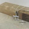 Hammered Chai Necklace — on-model or styled view, Judaica jewelry