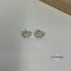 Hamsa Stud Earrings — close-up detail, handmade in Israel