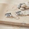 Personalized Hebrew Name Tallit Clips Bar Mitzvah Gift — additional view, handmade in Israel