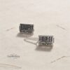 Jerusalem Tallit Clips with Custom Hebrew Engraving — additional view, handmade in Israel