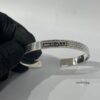 Sterling Silver Jerusalem Wall Cuff Bracelet Engraved — styled lifestyle, handmade in Israel