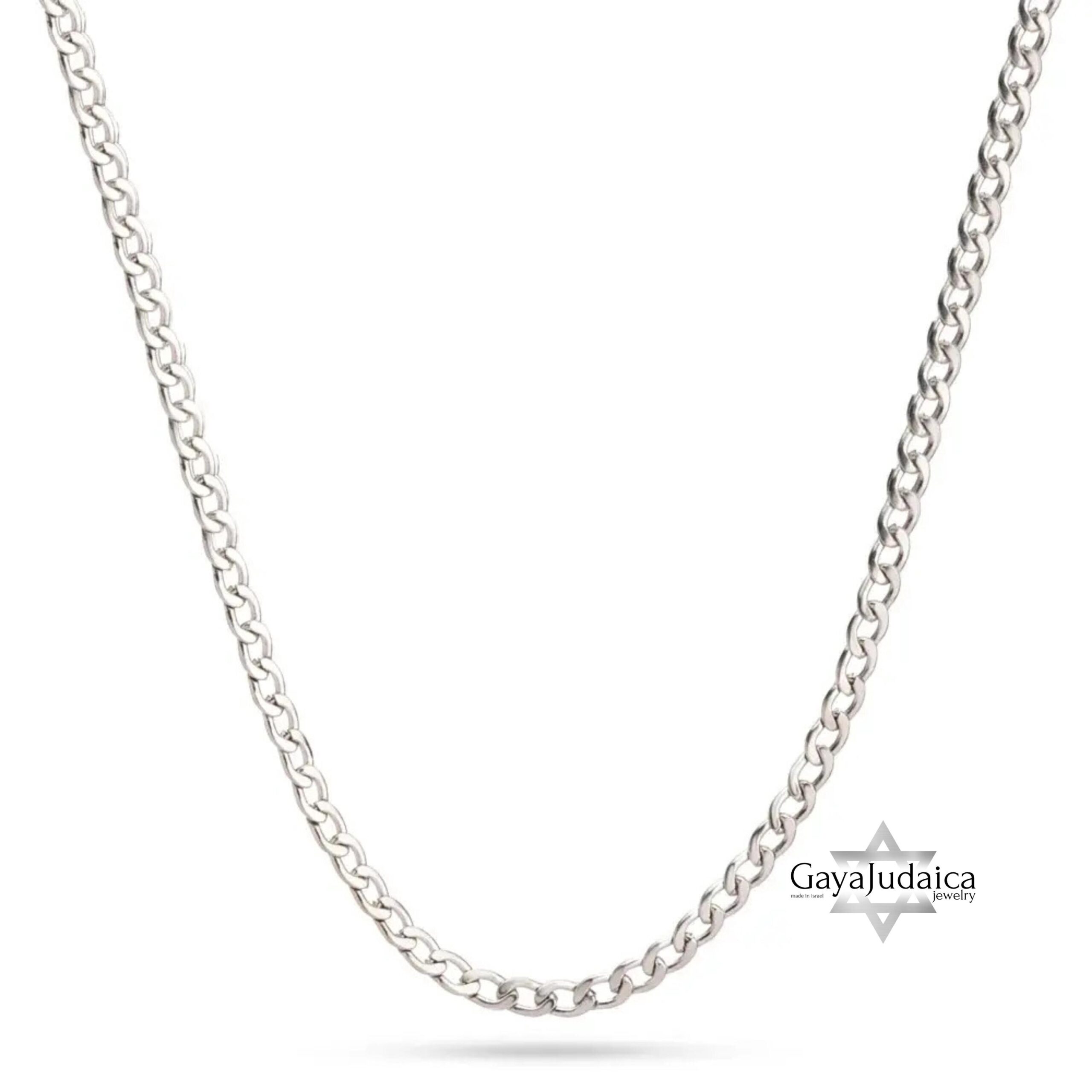 Men's Stainless Steel Cuban Link Chain Necklace — 3.5mm / 4mm / 6.2mm Men's Stainless Steel Cuban Link Chain Necklace — 3.5mm / 4mm / 6.2mm