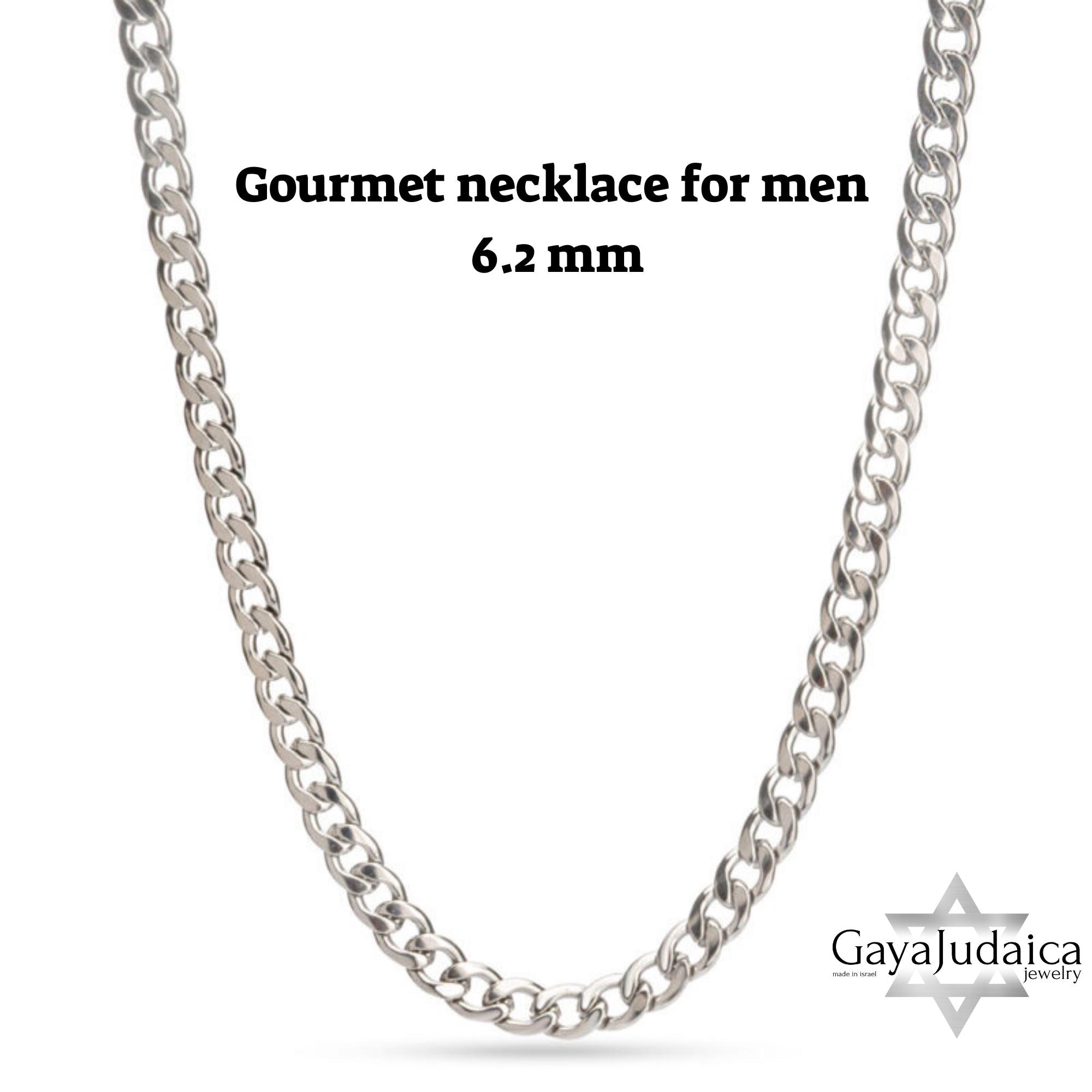 Men's Stainless Steel Cuban Link Chain Necklace — 3.5mm / 4mm / 6.2mm Men's Stainless Steel Cuban Link Chain Necklace — 3.5mm / 4mm / 6.2mm