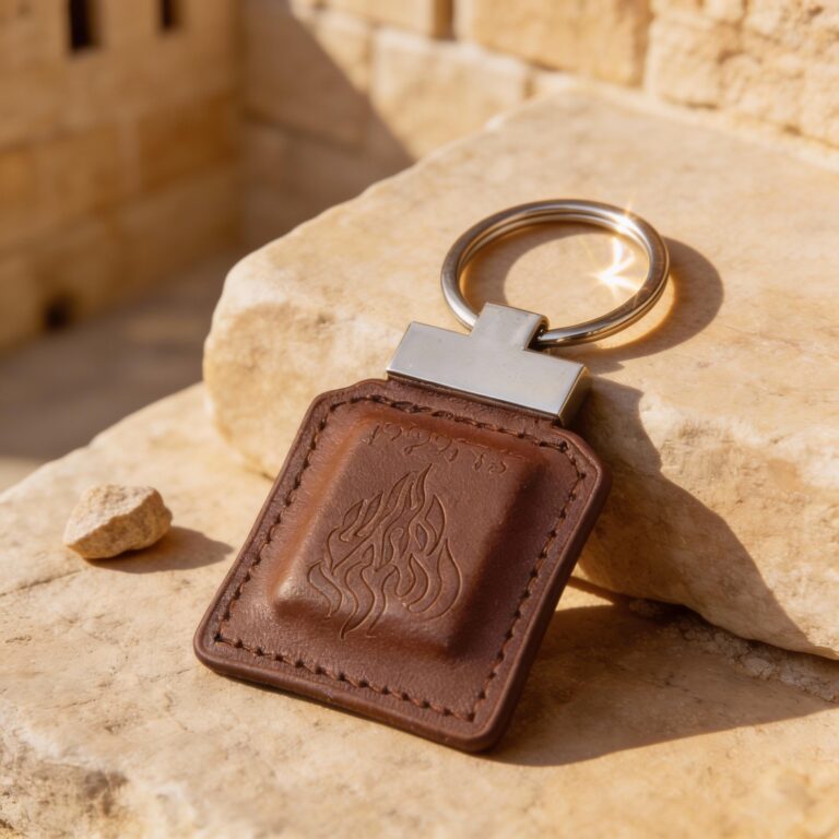 Mini Tehillim Psalms Book Keychain Jewish — main photo, handmade in Israel
