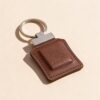 Mini Tehillim Psalms Book Keychain Jewish — alternate angle, handmade in Israel