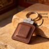 Mini Tehillim Psalms Book Keychain Jewish — styled shot, handmade in Israel