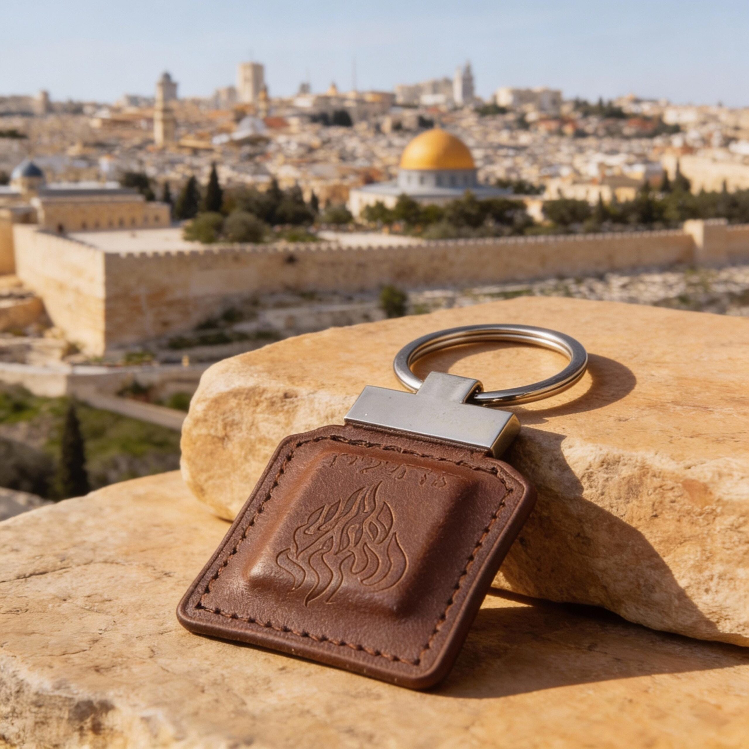 Custom Jewish Keychain — Mini Tehillim Book Psalms Prayer, Handmade in Israel Custom Jewish Keychain — Mini Tehillim Book Psalms Prayer, Handmade in Israel