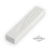 Modern Polyresin Mezuzah Case Jewish Home — close-up detail, handmade in Israel