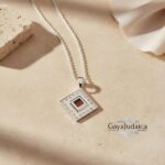 Nano Bible Rope Necklace — Encrusted with Zircons, Sparkling Symbol of Faith from Israel