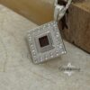 Nano Bible Rope Necklace Zircon Israel — styled lifestyle, handmade in Israel