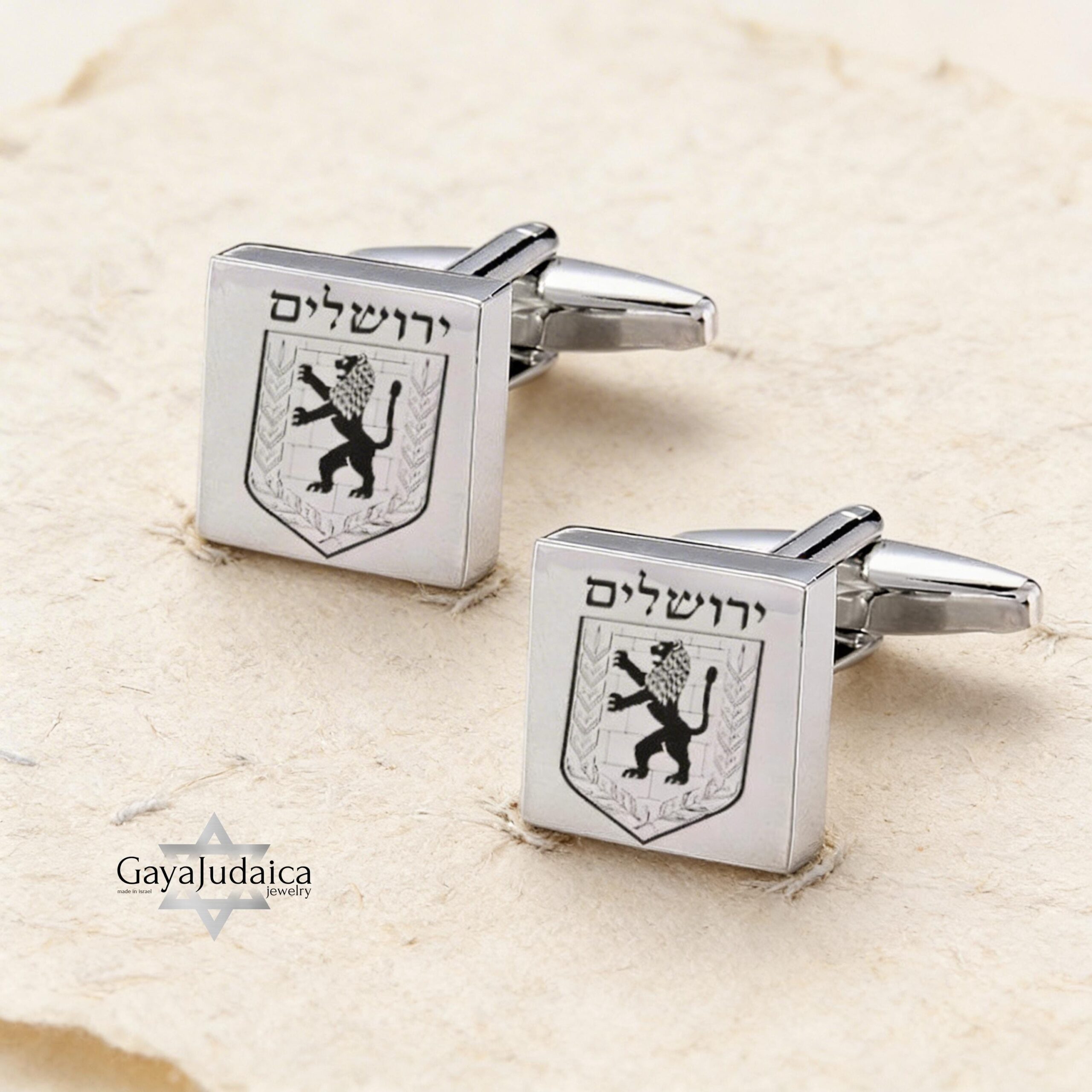 Personalised Cufflinks — Hebrew or English Engraving, Jewish Wedding Gift Personalised Cufflinks — Hebrew or English Engraving, Jewish Wedding Gift
