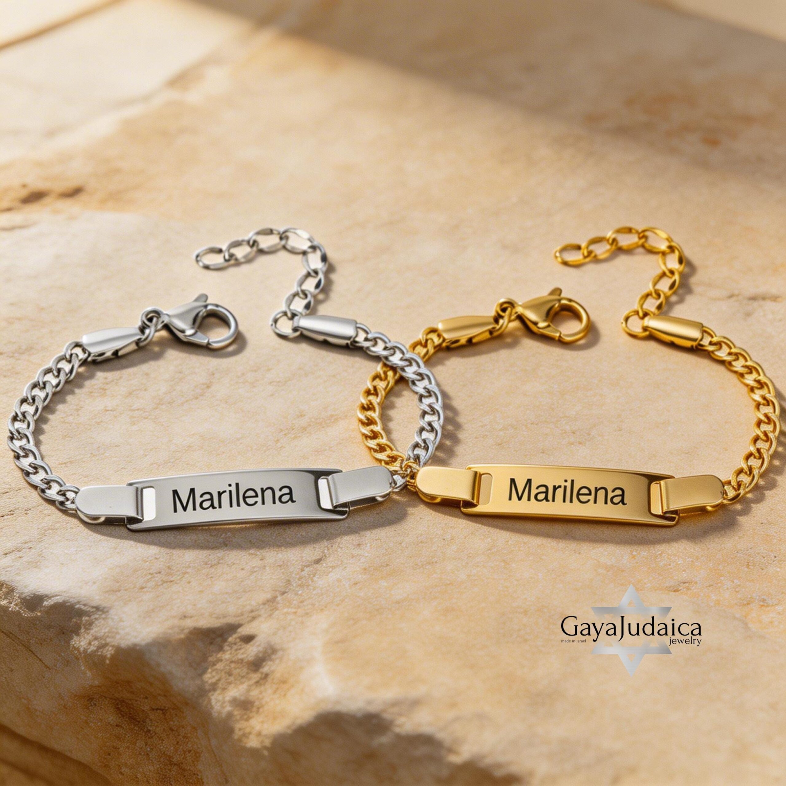 Personalized Baby Name Bracelet — Engraved Kids Bracelet, Gift for Newborn or Baptism Personalized Baby Name Bracelet — Engraved Kids Bracelet, Gift for Newborn or Baptism
