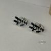 Personalized Hebrew Name Cufflinks — additional view, handmade in Israel