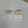 Personalized Hebrew Name Cufflinks Sterling Silver Kotel Design — warm-tone styled, handmade in Israel