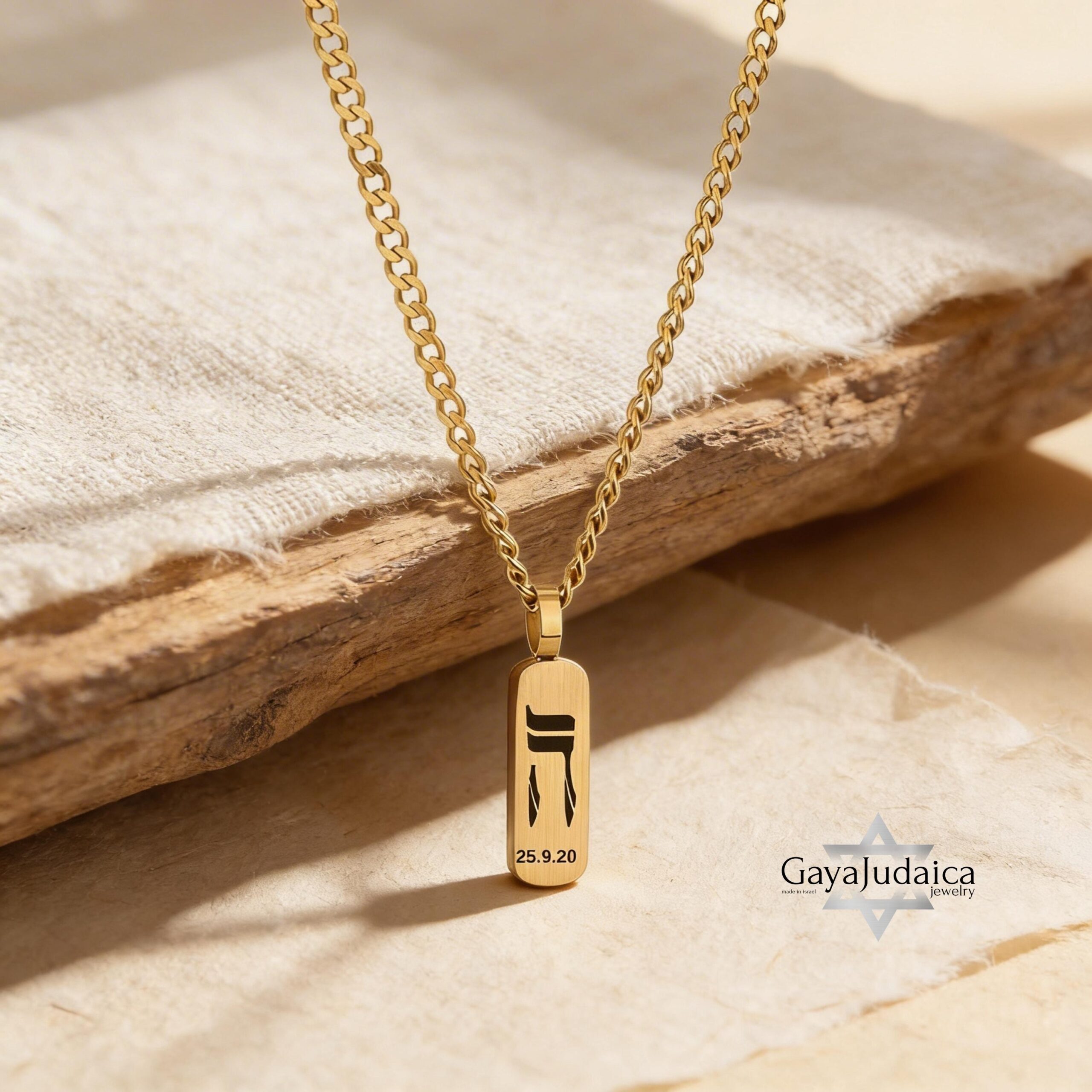 Personalized Stainless Steel Bar Necklace — Engraved Name Pendant, Gift for Him Personalized Stainless Steel Bar Necklace — Engraved Name Pendant, Gift for Him