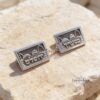 Personalized Sterling Silver Tallit Clips — styled lifestyle, handmade in Israel