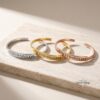 Personalized Roman Numeral Cuff Bracelet Sterling Silver — styled lifestyle, handmade in Israel